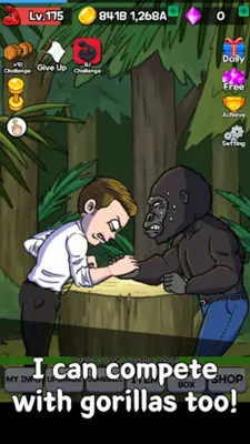 Arm Wrestling Clicker android App screenshot 2