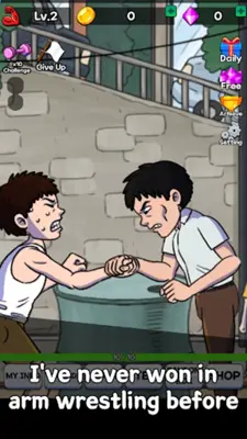 Arm Wrestling Clicker android App screenshot 5